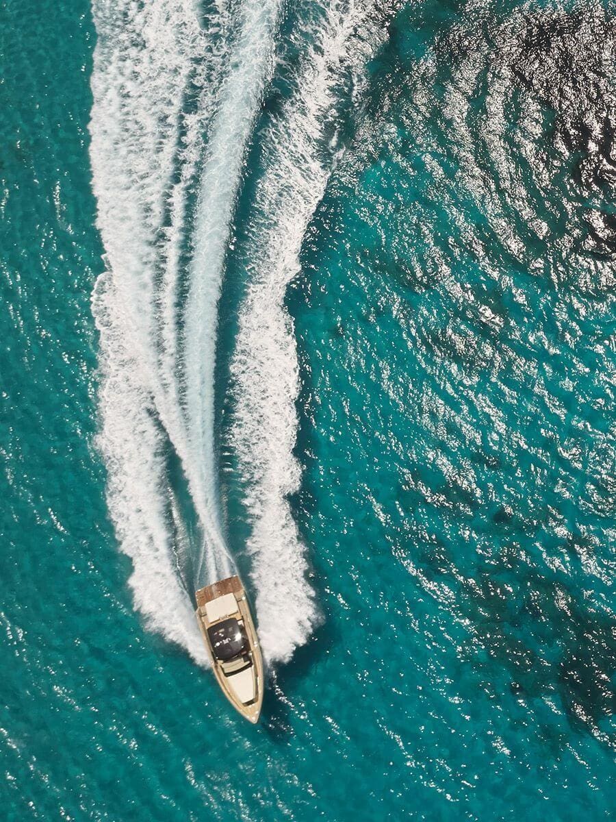 Boat trip aboard CR, the new boat of Cap Rocat.