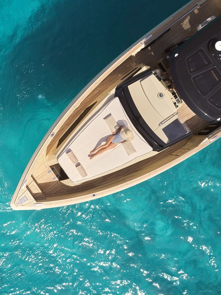 Boat trip aboard CR, the new boat of Cap Rocat.